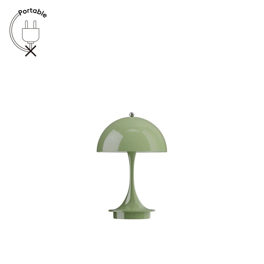 Panthella 160 Portable V3 Opaque Moss Green Table Lamp - view 1