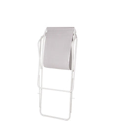 Bahama White Emu-tex Steel Outdoor Deck Chair - view 1