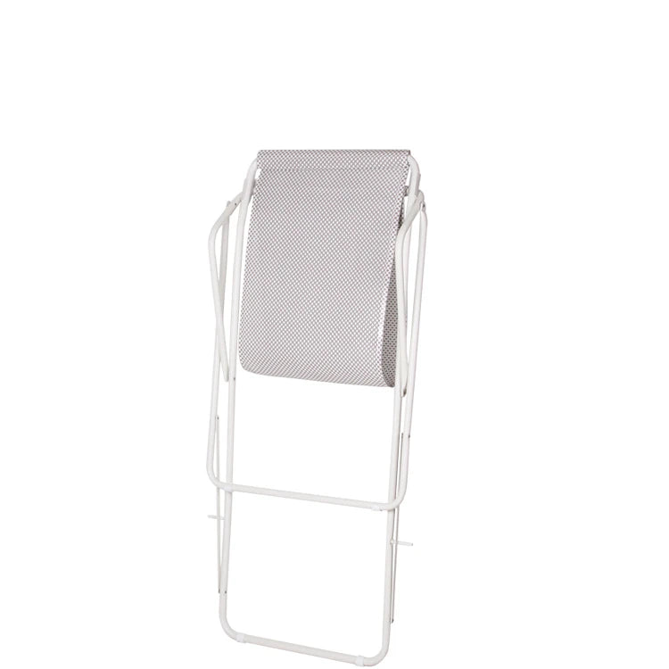 Bahama White Emu-tex Steel Outdoor Deck Chair - view 1