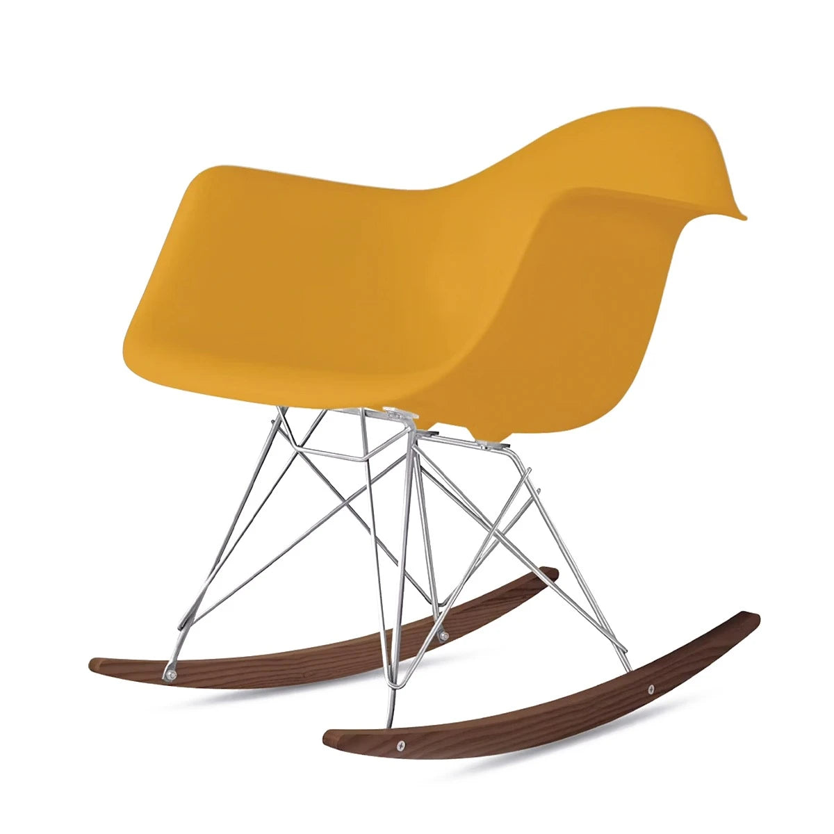 Eames Molded Plastic Armchair with Rocker Base (RAR) - view 1