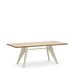 EM Table 200 x 90 Natural Solid Oak-Ecru - view 1