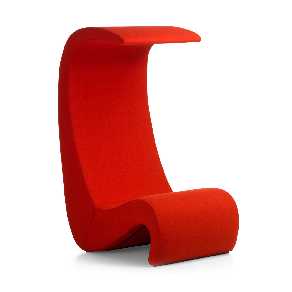 Amoebe Highback Red Fabric Tonus - view 1