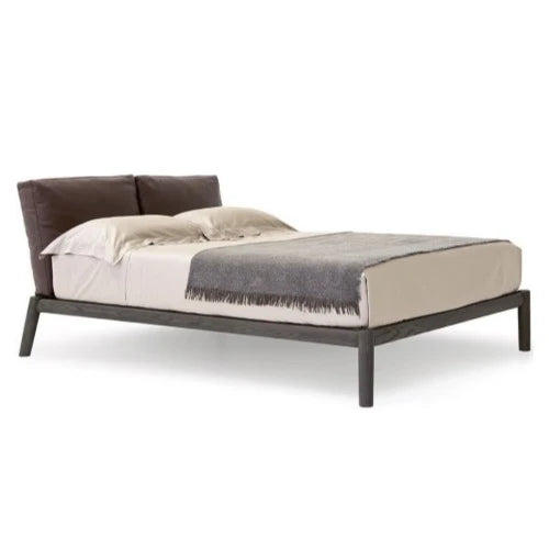 Dioniso Doge Leather Bed Frame - view 1
