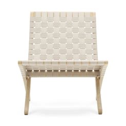 MG501 Cuba Chair Oak Oil Natural Cotton Webbing - view 1