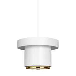 A201 Pendant White-Brass - view 1