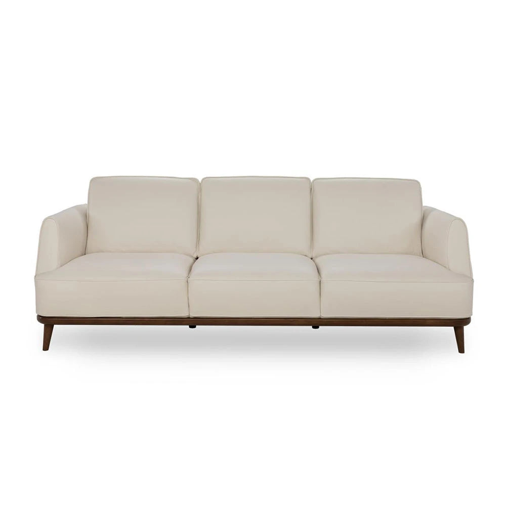 Charlotte White Large 3-Seater Sofa - view 1