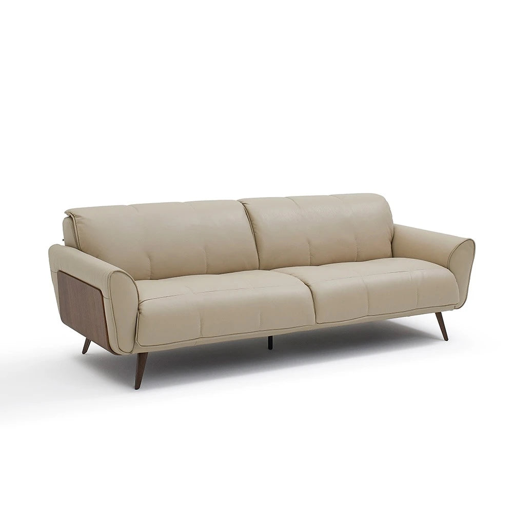 Talento Leather 3-Seater Sofa - view 1