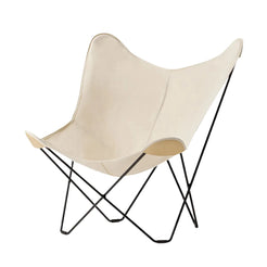 Butterfly Chair Canvas Mariposa White and Black - view 1
