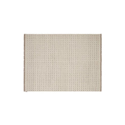 Yield Dot Naturally Coloured Fringes Rug 0115 200 x 300 - view 1