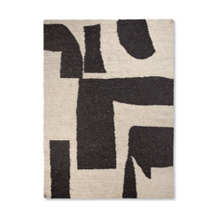 Piece Rug Off White-Coffee - view 1