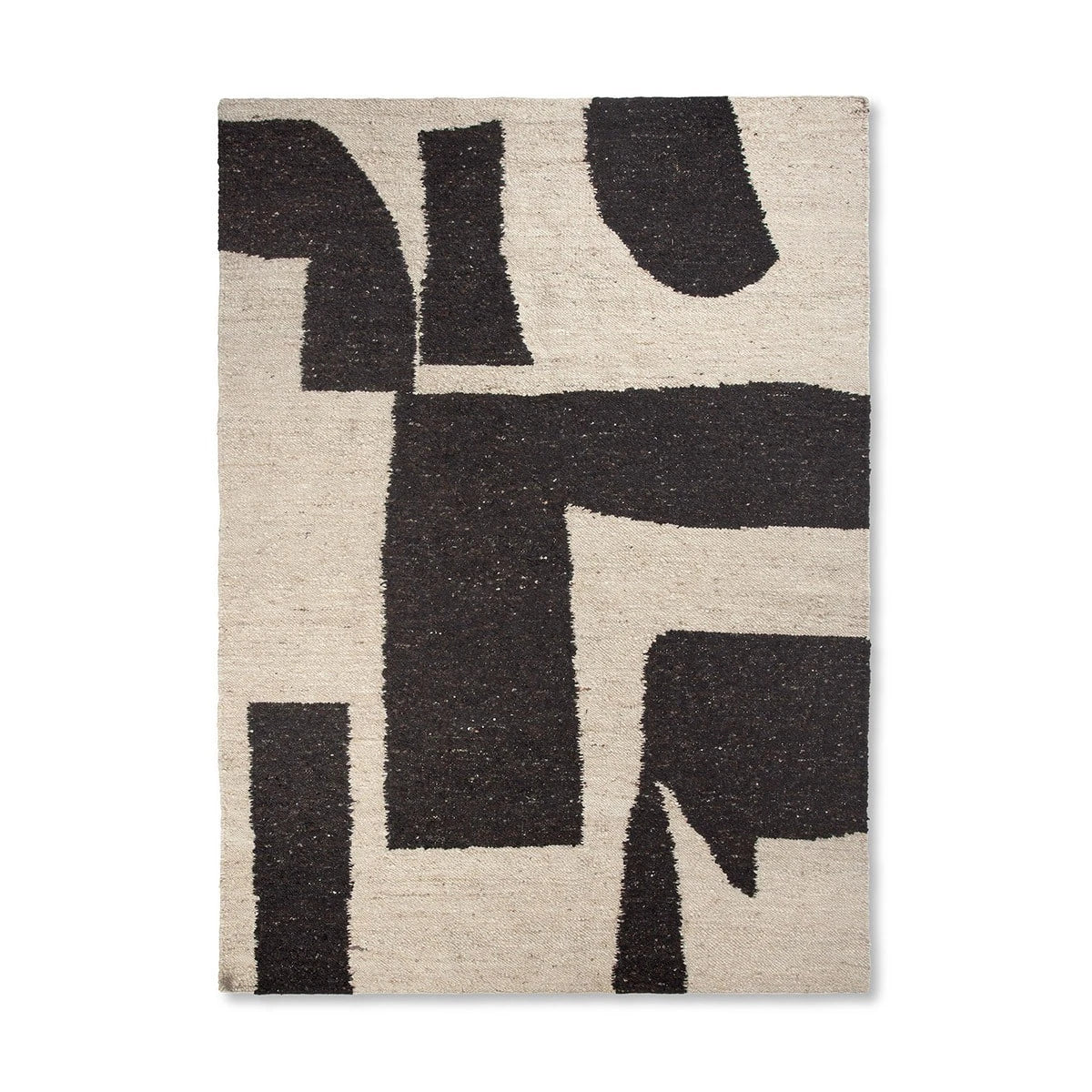 Piece Rug Off White-Coffee - view 1