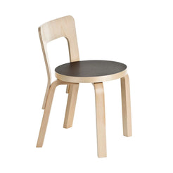 N65 Children's Chair Black-Birch - view 1