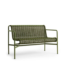 Palissade Cord Dining Bench Armrest Olive - view 1