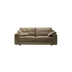 Massimosistema 2-Seater Sofa Large Plus - Leather Frau SC 33 Travertino - view 1