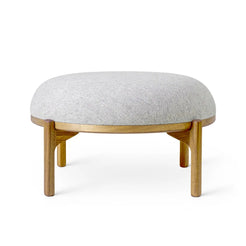 RF1903F Oak Oil Warm Grey Footstool - view 1