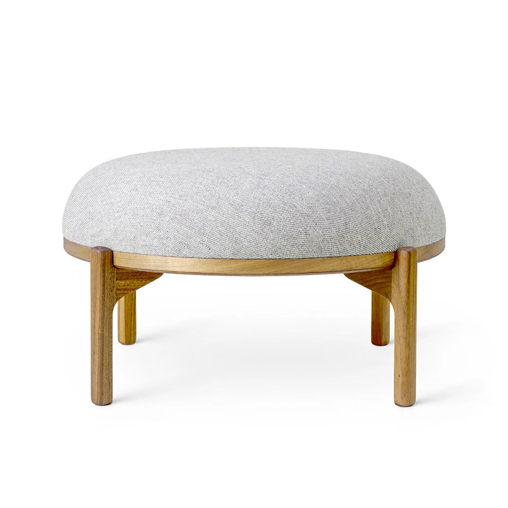 RF1903F Oak Oil Warm Grey Footstool - view 1