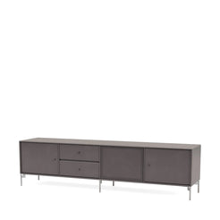Octave 8 coffee-chrome leg - view 1