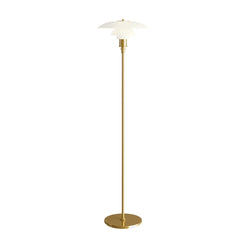 PH 3½-2½ Glass Floor brass - view 1