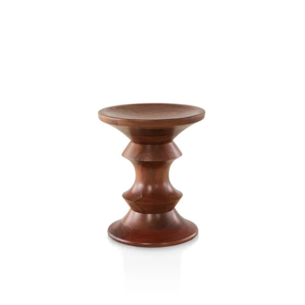 Eames Walnut Stool - view 1