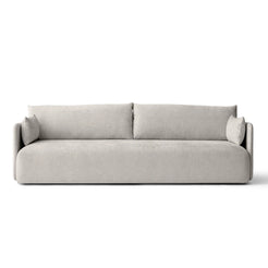 Offset Grey 3-Seater Sofa - view 1