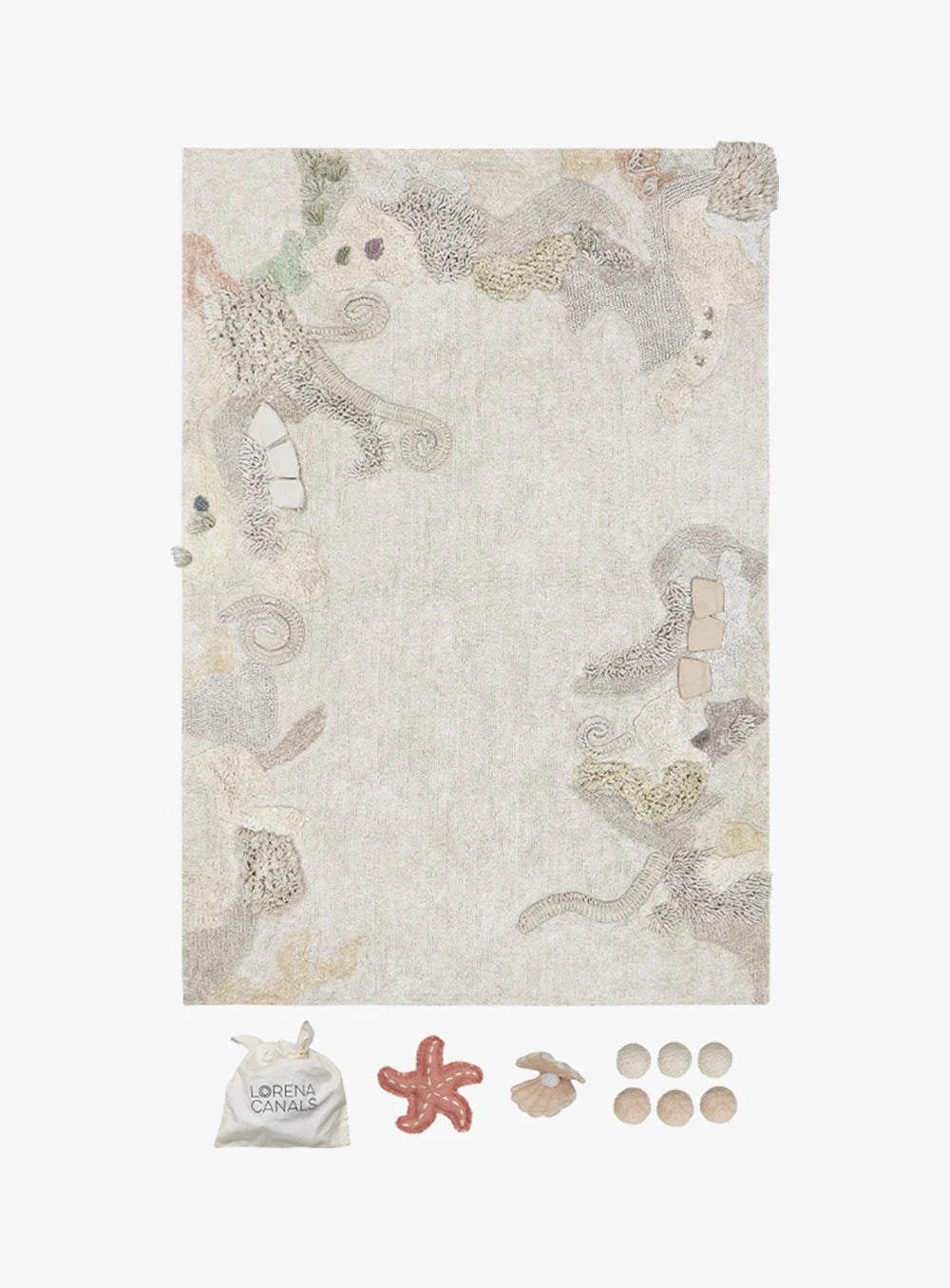 Washable Rug - Seabed - view 1