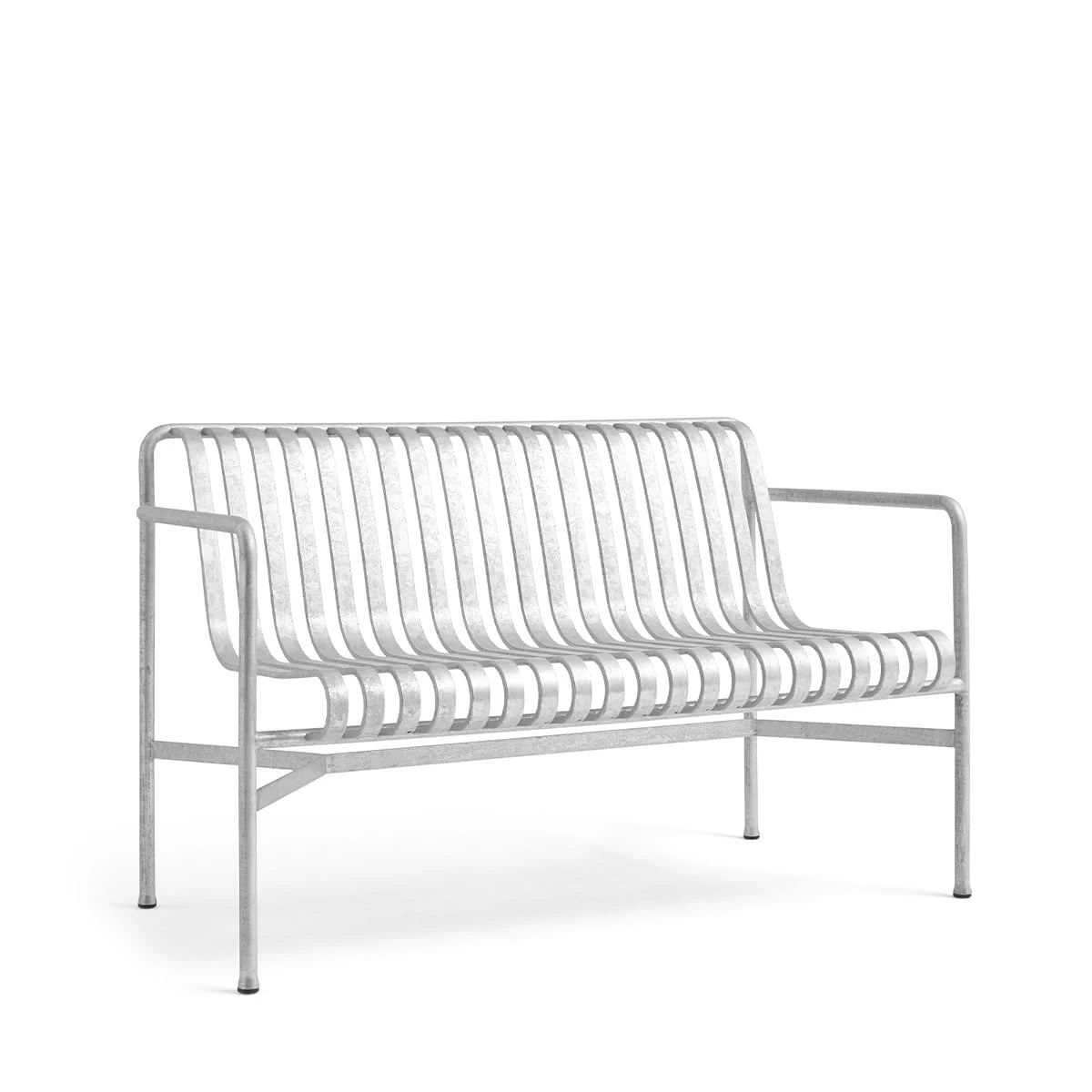 Palissade Bench Galvanised 3 Options - view 1