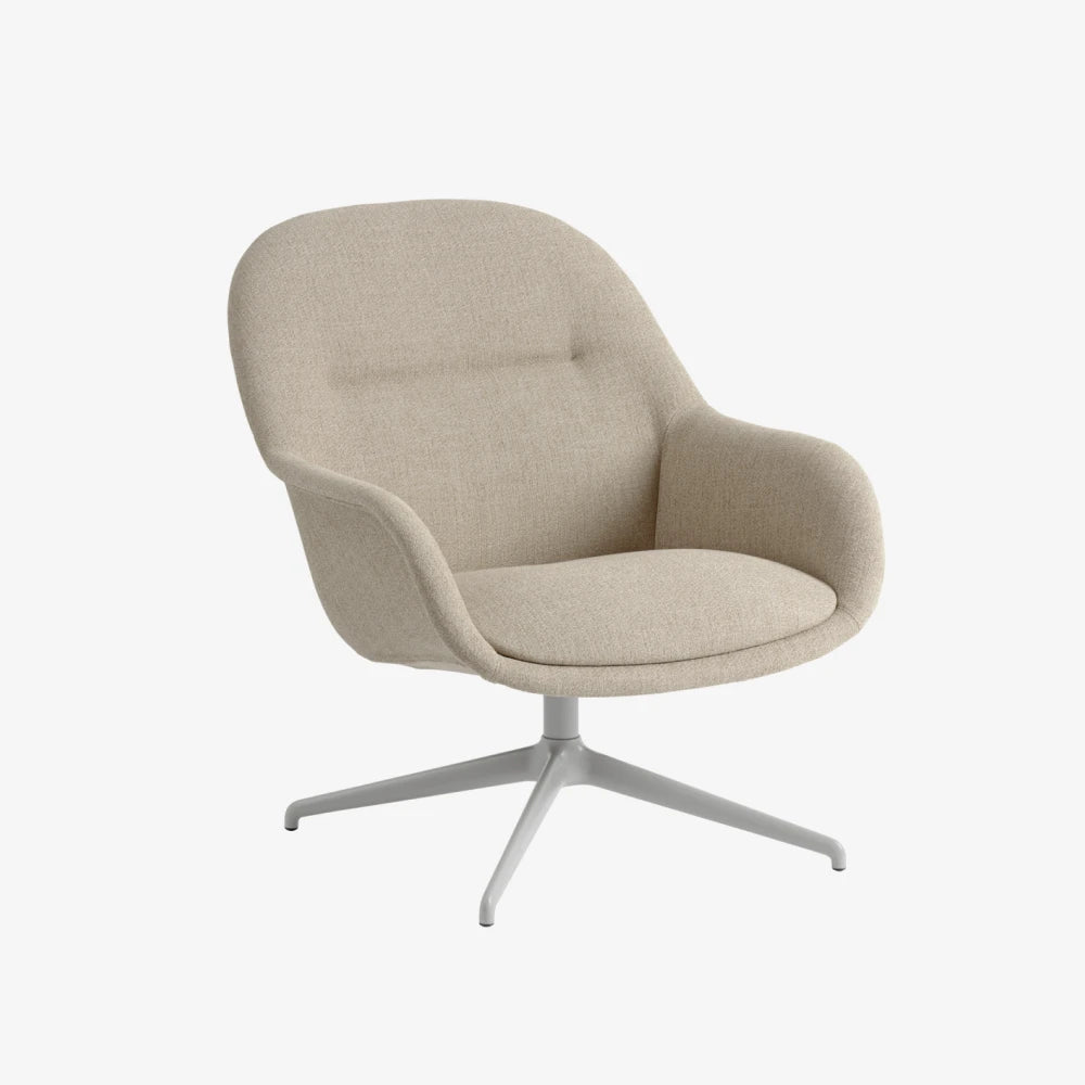 Fiber Lounge Armchair Swivel Ecriture 240/Grey - view 1