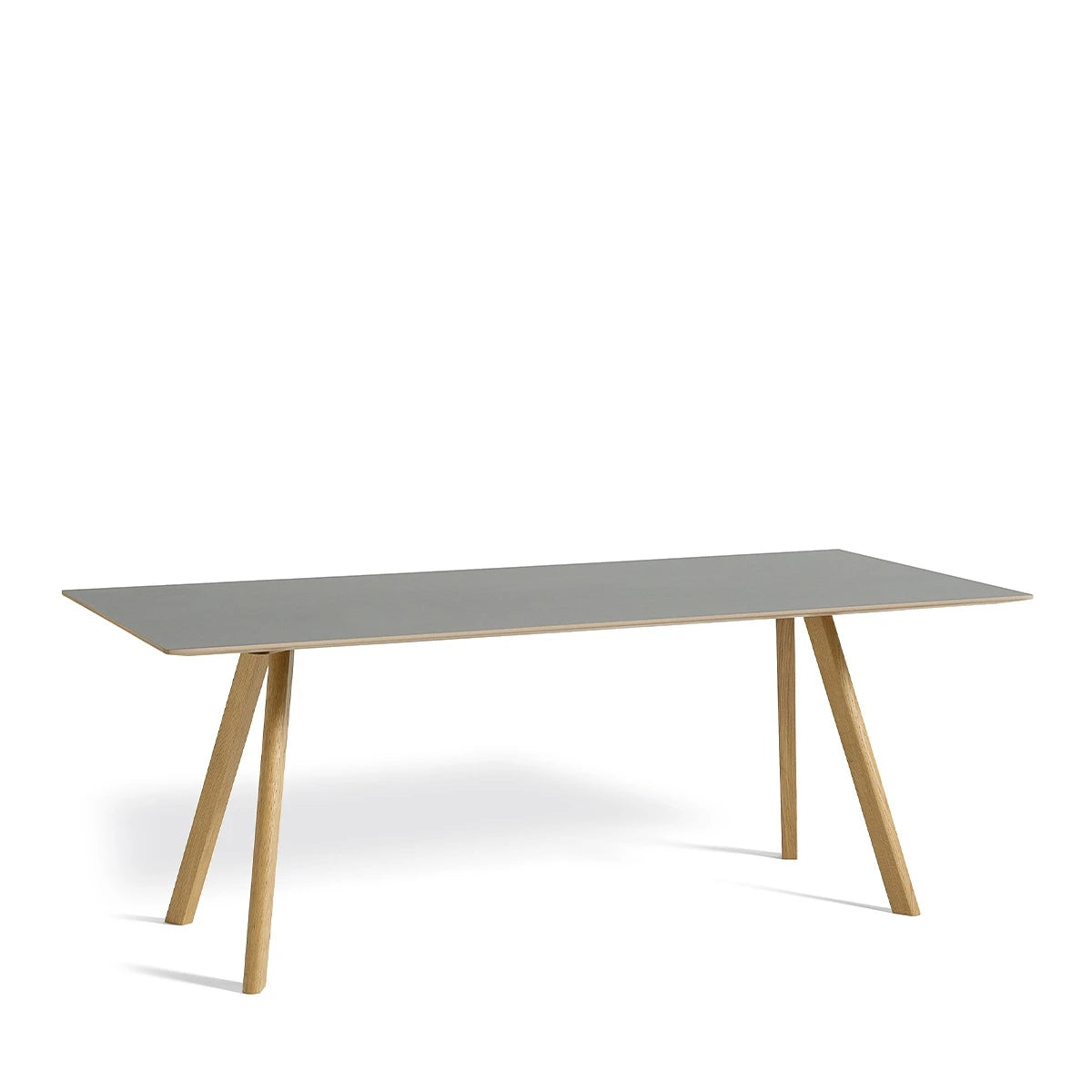 CPH30 Table 200 x 90 Oak-Grey Linoleum - view 1