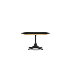 Nelson Pedestal Coffee Table (Black) - view 1