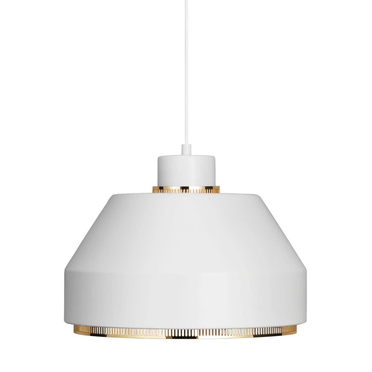 AMA500 Pendant White-Brass - view 1