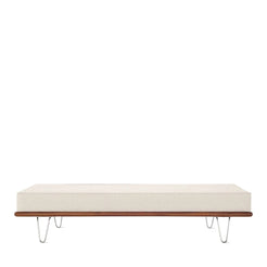 Nelson Daybed Standard Walnut - Snow - view 1