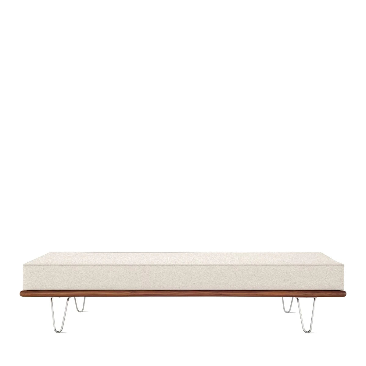 Nelson Daybed Standard Walnut - Snow - view 1
