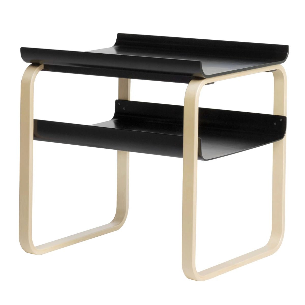 Side Table 915 Black Lacquered-Birch - view 1