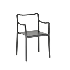 Rope Chair Black Dining Chair - view 1