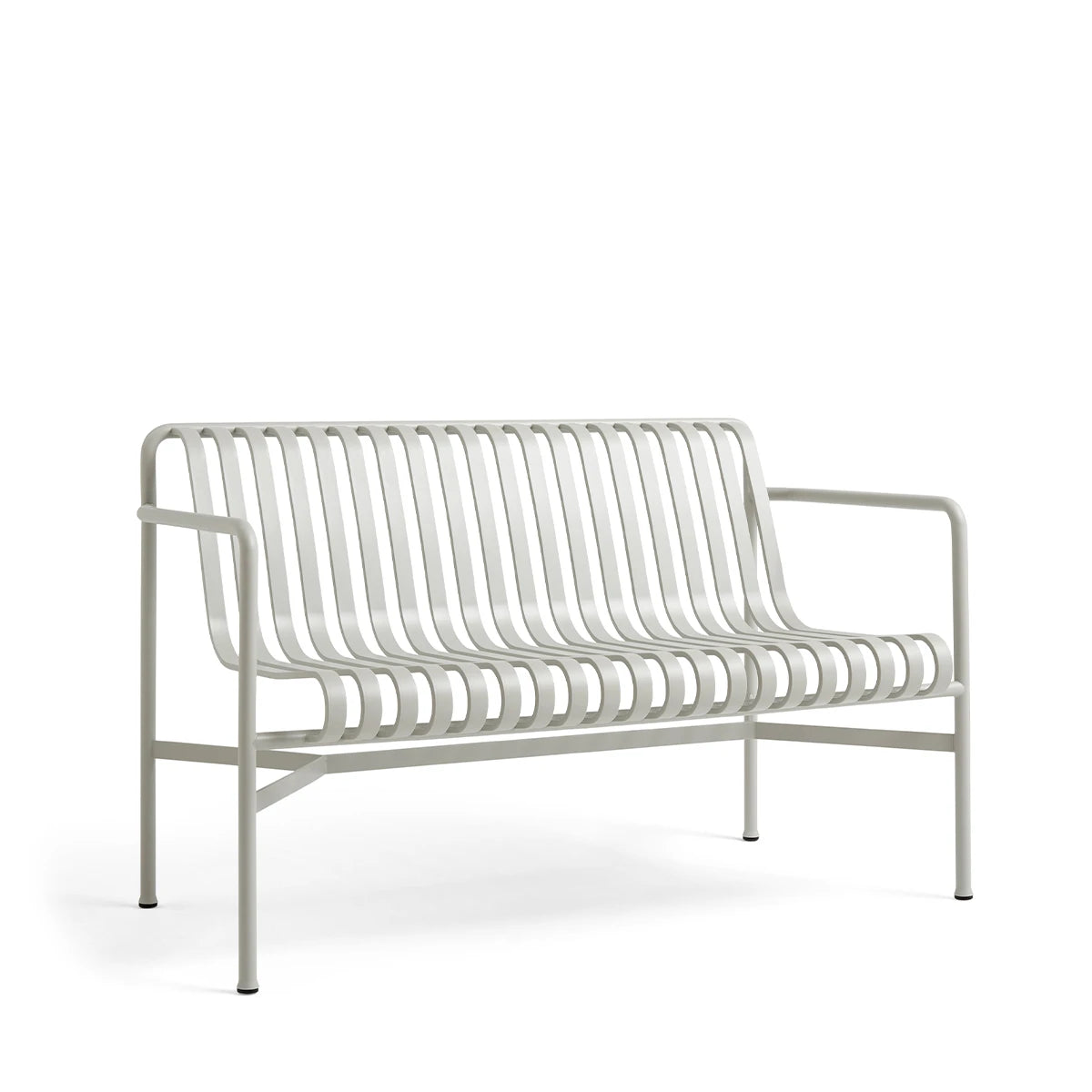 Palissade Dining Bench Armrest Sky Grey - view 1