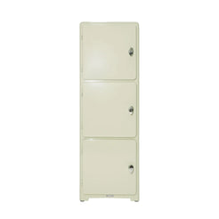 Dulton Ivory 3-Tier Locker - view 1