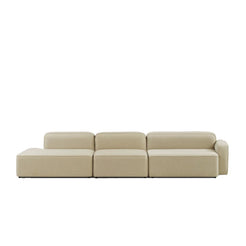 Rope Modular Main Line Beige 3 Seater Sofa - view 1