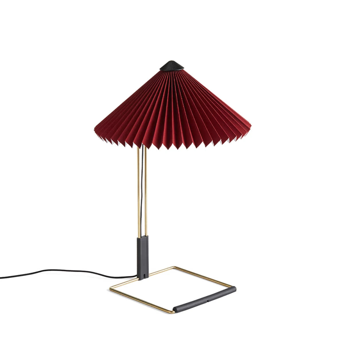 Matin Table Lamp Ø30 Oxide red shade - view 1