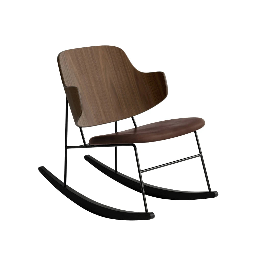 Penguin Dark Brown Rocking Chair - view 1