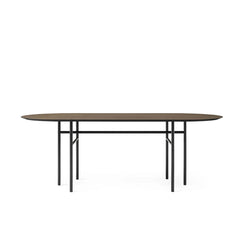 Snaregade Dark Oak Dining Table Oval - view 1
