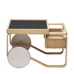 900 Tea Trolley Birch-Black - view 1