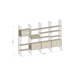 String System - in vblk Flat-home 5.0 Shelf - view 1