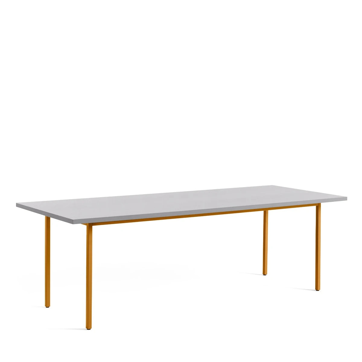 Two Colour Table 240 x 90 Light Grey-Ochre - view 1