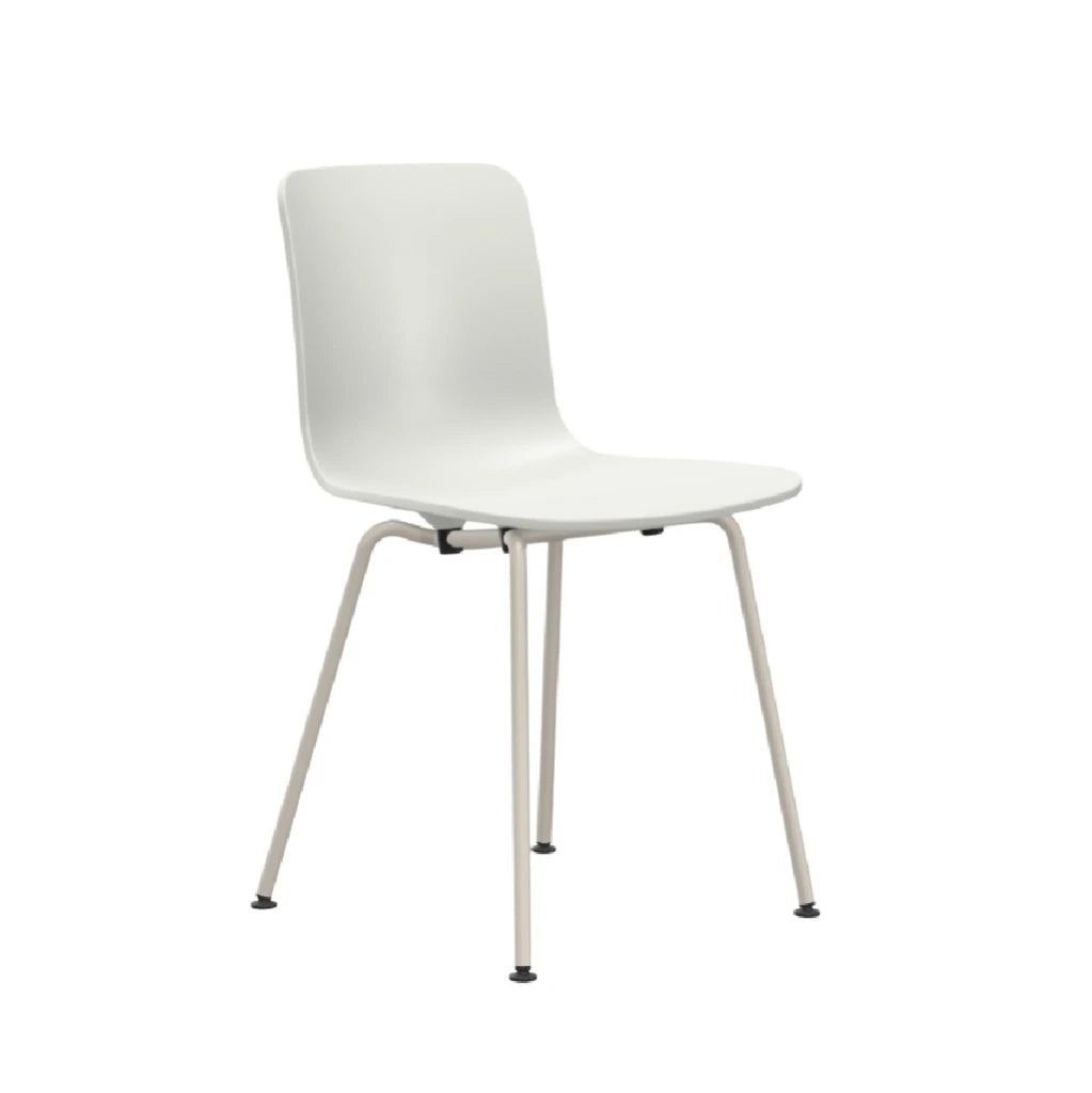 Hal RE Tube Non Stacking Cotton White Ivory Dining Chair - view 1
