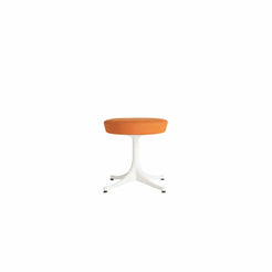 Nelson Pedestal Stool (Orange) - view 1