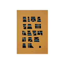 Silkscreen Poster - Scrittura Illeggibile 500 x 700 - view 1