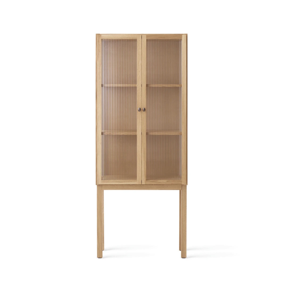 Curiosity Cabinet Tall Natural Oak - view 1