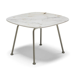 Low Gold Ceramic Side Table - view 1
