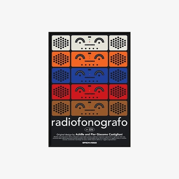 Radiophonograph rr 226 Poster All A1 - Black Wood Frame - view 1