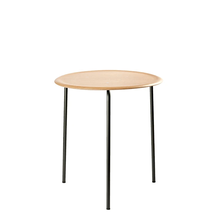 Kevi 2010 Oak Veneer Black 600 Table - view 1